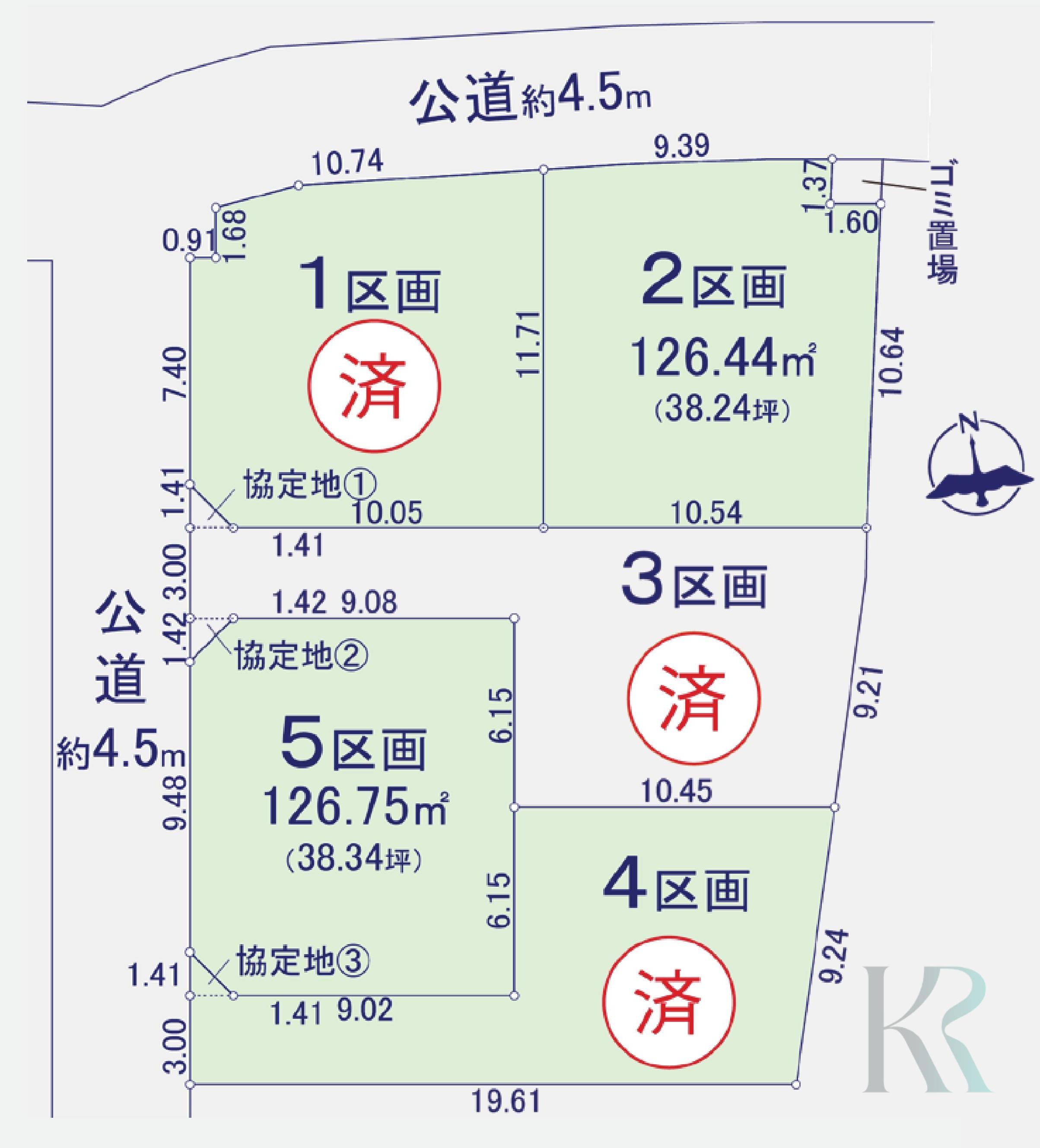 区画図