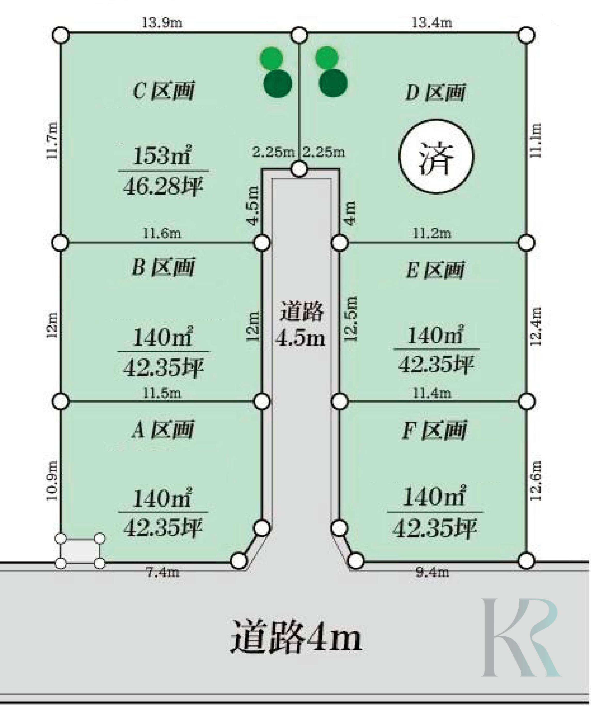 区画図