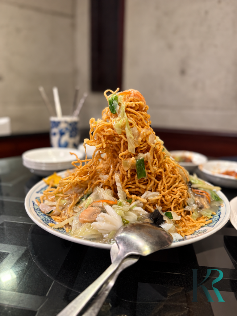 海鮮カタ焼きそば